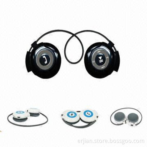 Wired Bluetooth Headset, Wireless Earphone/MP3/FM Radio, Built-in Microphone